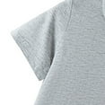 thumbnail image 7 of WOLLED Unisex T Shirt Tops for Kids Boys Girls Round Neck Tees 1-12Y Toddler Cotton Short Sleeve Pullover T Shirt Baby Casual T Shirt Tops, 7 of 7