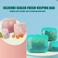 thumbnail image 2 of (Small White) Translucent Food Silicone Storage Bag High Temperature Resistant Sealed Storage Bag, 2 of 14