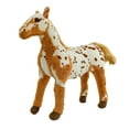 thumbnail image 4 of TISHITA Peluche Cheval Compagnon Jouet Décoration Maison Réaliste Câlin Doux Cheval en Peluche, 4 of 8