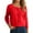 Red, variant on Arlun Cardigan Sweaters for Women Soft Lightweight Button down Sweater Cardigans Long Sleeve Open Front Long Sleeve Comfort Short Outerwear White One Size