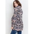 thumbnail image 3 of Reindeer Fair Isle Cowl Neck Maternity Tunic, 3 of 4