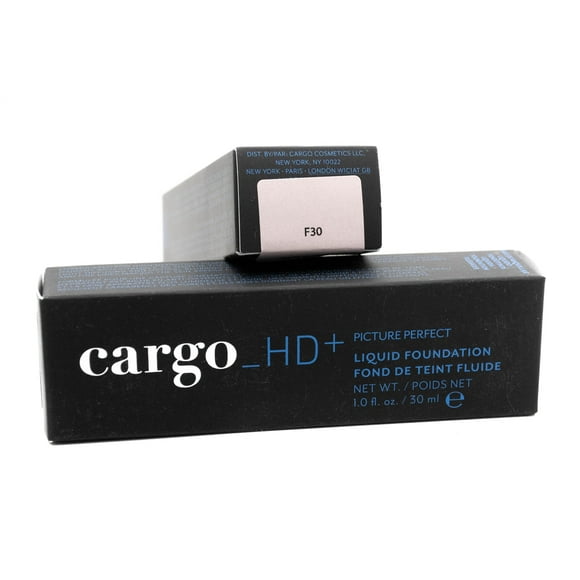 Cargo HD + F-30 Plus Liquid Foundation, 1 Fl Oz