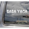 thumbnail image 1 of Baba Yaga - Slavic Russian Boogeyman Cars Trucks Moped Helmet Surfboard Auto Automotive Craft Laptop Vinyl Decal Store Window Wall Sticker 10672, White, 1 of 2