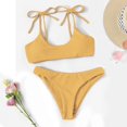 thumbnail image 3 of POINTERTECK Women‘S Bikini High Waisted Tummy Control Two Piece Swimsuit, 3 of 4
