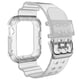 thumbnail image 3 of Pulseras transparentes Apple Watch Band 42mm 44mm 45mm, Crystal Transparent Soft Silicone Sport Band iWatch para Apple Watch 8/7/SE/6/5, 3 of 5