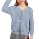 thumbnail image 3 of Cowsor Girls Bomber Jacket Coat Casual Stand Collar Zip Up Lightweight Fall Fashion Jackets Outfits with Pockets, 3 of 6