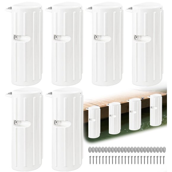 Topes para Muelle EXCELFU Paquete de 6 39x15x10 cm Resistentes a UV