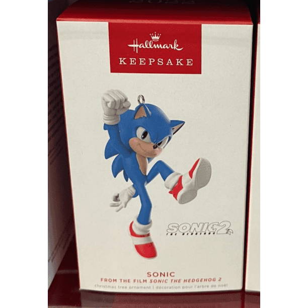 Hallmark 2022 Sonic The Hedgehog 2 Movie Sonic Christmas Ornament New