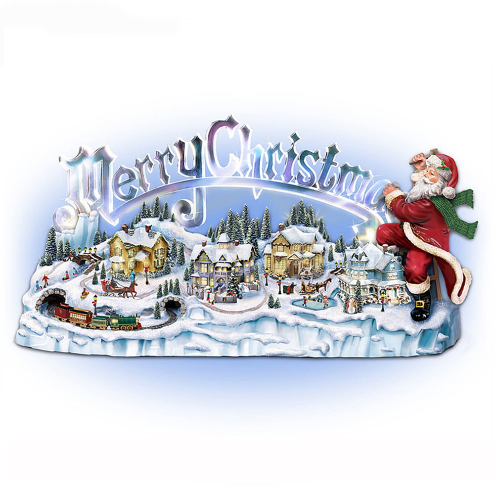 Christmas Wall Tattoo Snow Winter Window Picture Wall Stickers Sticker 