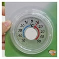 thumbnail image 4 of Round Plastic Door And Window Thermometer Outdoor Indoor Temperature Humidity Instruments ,Fast Response, 4 of 5