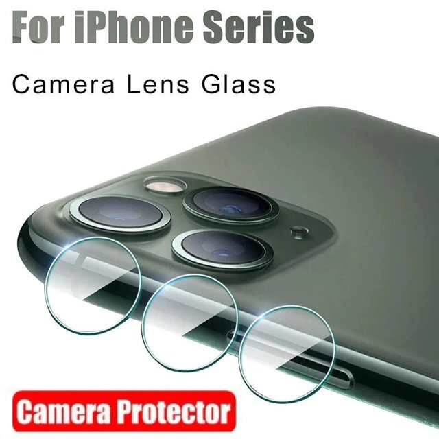 Cristal protector de cámara para iPhone 13 14 Pro Mini SE 2 11 XR X Max 8 12 13 Plus, cristal protector transparente para lente de cámara trasera de teléfono Tan Jianjun unisex