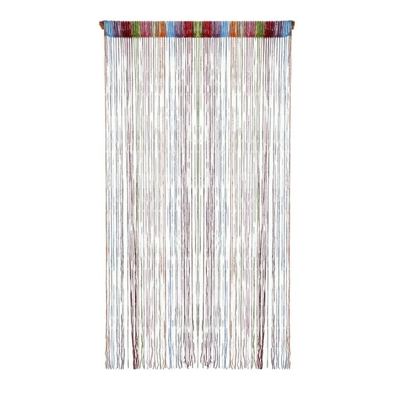LAMIRO YaoYue Beaded Curtain Door String Curtains for Doorway Tassels Beads Hanging Fringe Hippie Room Divider Window Hallway Entrance Wall Closet Bedroom Privacy Decor