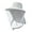 Grey, variant on Sun Hat for Men Women BWASD Wide Brim Foldable Fishing Hat with Removable Face Cover and Neck Flap UPF 50+ Bucket Cap for Outdoor Hiking Beach Summer Brown