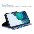 thumbnail image 2 of Galaxy Wireless USA WPS21PLUS_BB Butterfly Leather Soft Shell Wallet Cell Phone Case for Samsung Galaxy S8 Plus, Blue, 2 of 6