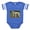 Royal Blue, variant on CafePress - FIN Russian Wolfhound Portrait Baby Football Bodys - Cute Infant Baby Football Bodysuit