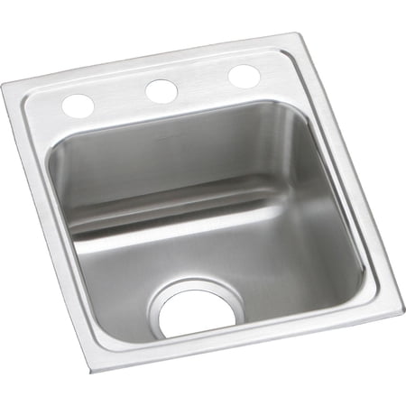 SS 13x16x6 Single Drop-in ADA Sink