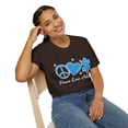 thumbnail image 6 of Blue Peace Puzzle Autism Awareness Graphic Novelty Tshirt, 6 of 7