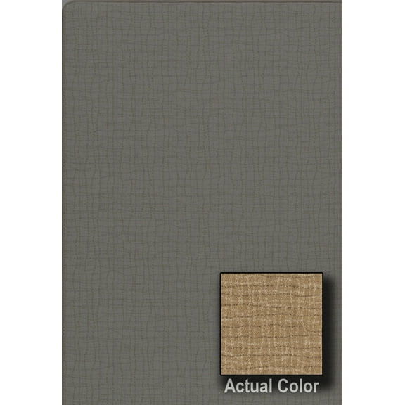 Milliken Imagine Area Rug BARTACK Bartack Buckskin Monochrome Crosshatch 3' 10" x 5' 4" Rectangle