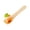 Bamboo / Round / 100 Count, variant on Eco Luxe Round Natural Bamboo Tasting Spoon - 4 3/4" - 100 count box