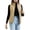 Khaki vest, variant on Lightweight Quilted Vest for Women Puffer Stand Collar Zip Up Gilet Layering Vest for Travel Hiking Daily Wear