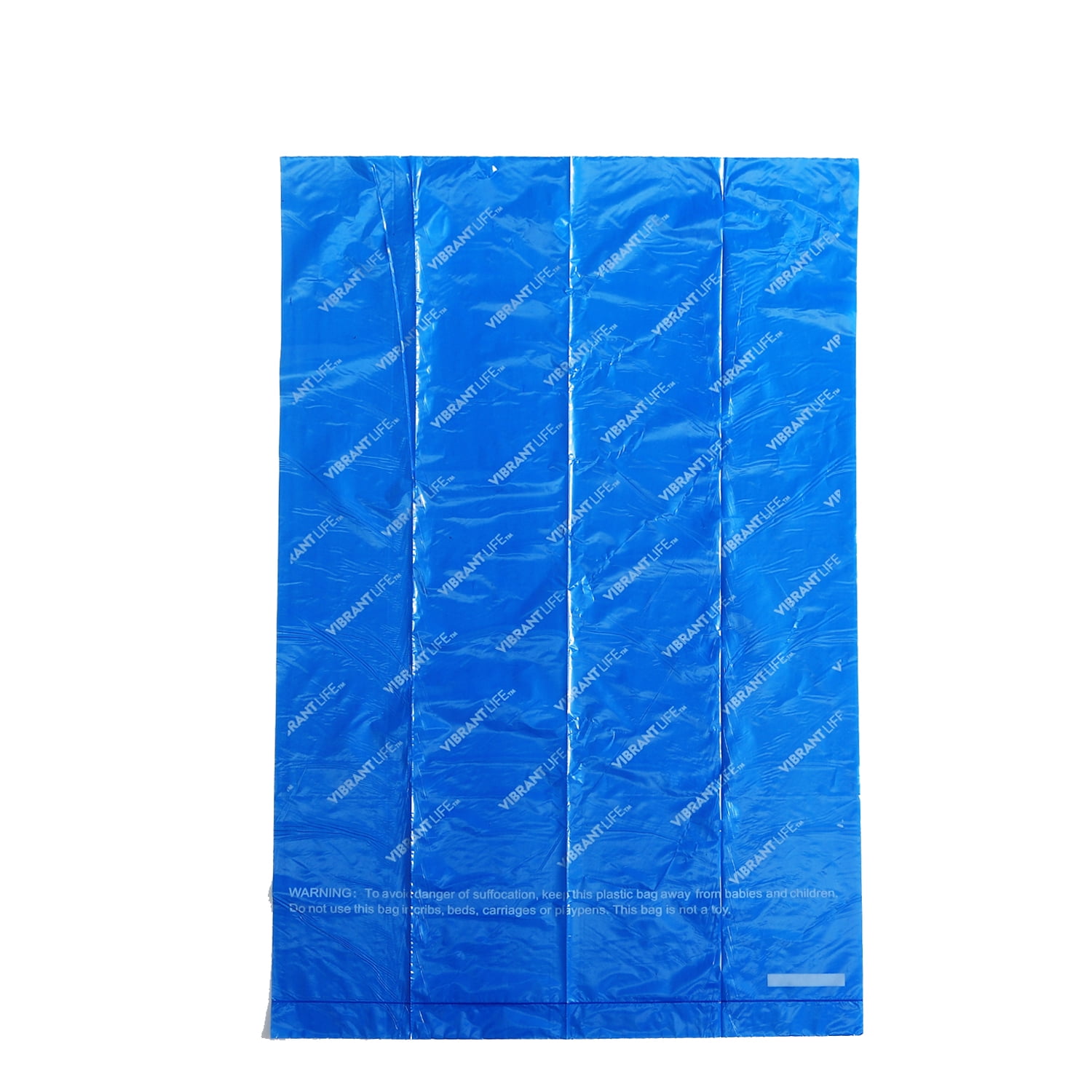 (4 pack) Vibrant Life Dog Poop Bag Dispenser Holder with Blue Pet Waste Bag, 30 Count