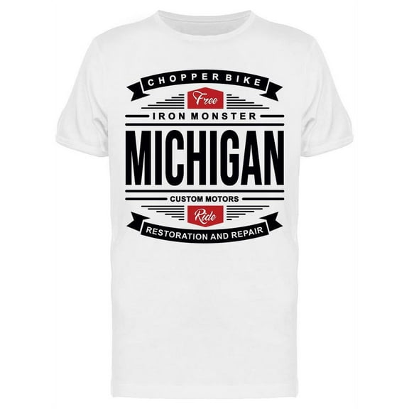 Michigan, Restoration And Repair T-Shirt Men -Image by Shutterstock, Male XX-Large