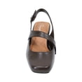 thumbnail image 2 of PEERAGE Trixie Women Extra Wide Width Mary Jane Slingback BROWN 9, 2 of 6