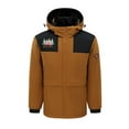 thumbnail image 2 of Chaquetas y abrigos de piel sintética con capucha y manga larga, con calefacción inteligente por USB, temperatura constante, resistente al viento, talla grande, para hombre y mujer, invierno, 4 unidad, 2 of 4
