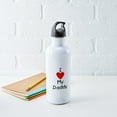 thumbnail image 5 of CafePress - I Love My Daddy Stainless Water Bottle 1 - Stainless Steel Water Bottle, Sports Bottle, 1.0L, 5 of 5