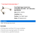 thumbnail image 2 of Front Right Upper Control Arm - Compatible with 2008 - 2011 Mercedes-Benz ML550 2009 2010, 2 of 2