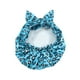 thumbnail image 3 of Gorros de baño para ducha, estampado de flores, impermeable, reutilizable, cubierta con dobladillo elástico, gorro de baño, gorro rizado, Juegos de accesorios de baño Estampado de leopardo azul Bearachild HA062078-10B, 3 of 6