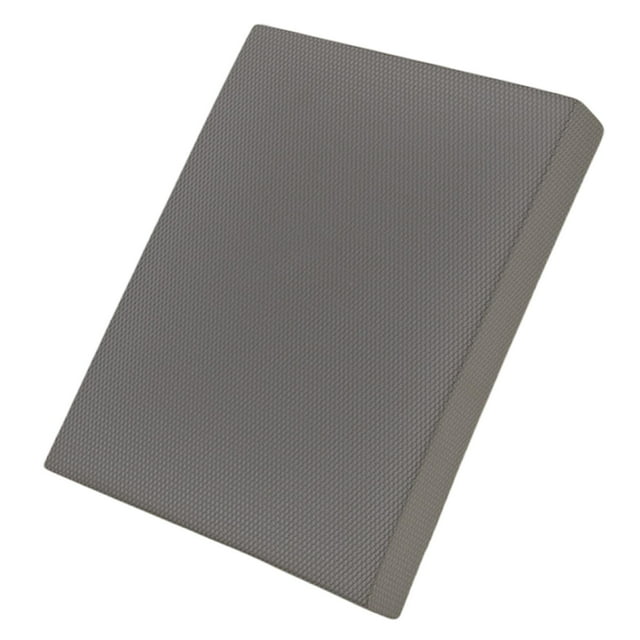DYNWAVECA Balance Pad Balance Mat Anti Slip Men Women Knee Protection Exercise Mat Mat for Indoor Pilates Physical Gymnastics Grey