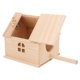 thumbnail image 2 of Nido de madera para periquitos, caseta de cría artesanal, nido de madera para pájaros, nido de cría para pájaros de jardín, 2 of 8