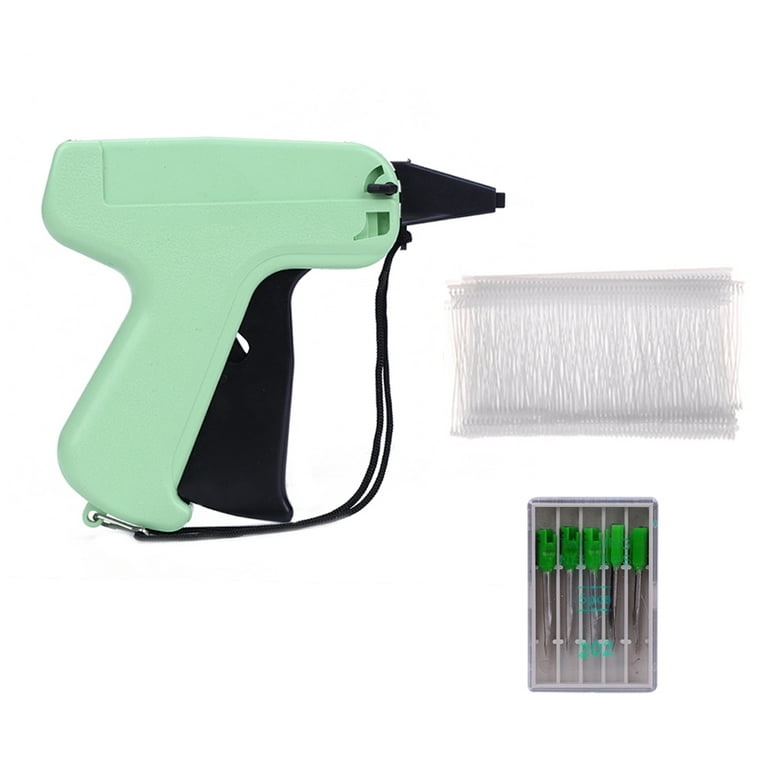 Clothes Garment Sewing Price Label Tagging Tag Gun+5 Needles+1000