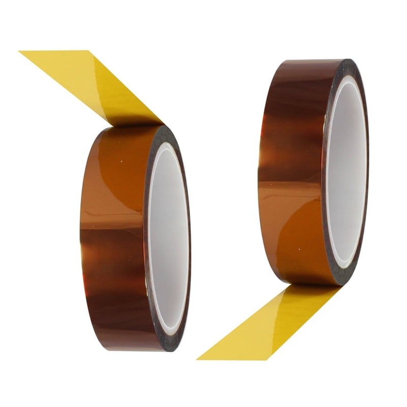 INTBUYING 2Rolls Heat Resistant Tape High Temperature Tape for