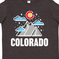thumbnail image 4 of Inktastic Colorado Mountains and Clouds Boys or Girls Toddler T-Shirt, 4 of 5