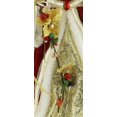 thumbnail image 4 of Windy Hill Collection 16" Inch Standing Red Floral Angel Christmas Tree Topper or Table Top 416570, 4 of 4