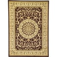 thumbnail image 1 of Unique Loom Tapis Floral Versailles Médaillon 7' x 10' Rectangle Marron/ivoire, 1 of 10