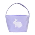 thumbnail image 2 of Deeceymbur Multicolor Easter Candy Basket Handheld Egg Hunt Container Party Favor Gift, 2 of 6