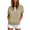Khaki, variant on Gsakboxl Sweatshirt Women Summer Slim Fit Light Short Sleeve Hooded Sweatshirt Breathable Casual Fashion Daily Hoodie Tops