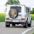 thumbnail image 7 of Kll Elephant In Smoke Tire Cover,Universal Wheel Tire Cover For Trailer, Rv, Suv, Truck,Camper And Many Vehicle,(14 Inch), 7 of 7