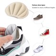 thumbnail image 4 of 1/2/4PCS Self-Adhesive Heel Insoles for Sport Running Shoes Adjustable Heel Liner Grips Protector Sticker Pain Relief Patch Foot Style B 1pc, 4 of 6