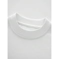thumbnail image 3 of Camiseta informal de mujer con estampado de cerezas, cuello redondo y manga corta, de algodón, ideal para el día de San Valentín., 3 of 5