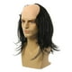 thumbnail image 2 of Peluca calva para Halloween, Cosplay, circunferencia de la cabeza, 58 ~ 60cm, peluca para fiesta de disfraces, peluca calva de científicos locos para pelo liso negro, 2 of 8