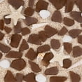 thumbnail image 4 of Sinkoo Sea Glass Decorative Stones, 16oz Brown Seaglass for Aquariums Decor, Vase Filler, DIY Art Craft Supplies, Beach Weddings, Home Decor, 4 of 7