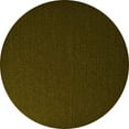 thumbnail image 1 of Ahgly Company Machine Washable Indoor Round Oriental Yellow Industrial Area Rugs, 8' Round, 1 of 4