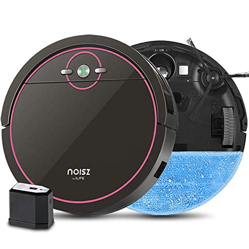 Noisz By Ilife S5 Pro 2 In 1 Mopping Robot Vacuum Cleaner Ideal For Pet Care Hard Floor And Low Pile Carpet Walmart Com Walmart Com