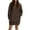 Brown, variant on hotojiny Hoodies Sweatshirt Dress for Women Oversized Casual Pullover Long Sleeve Mini Dresses Cute Solid Trendy Clothes