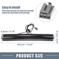 thumbnail image 4 of Alto Montaje Paro Luz XL3Z13A613AA para Ford Negro Carcasa Ahumado Lente, 4 of 8
