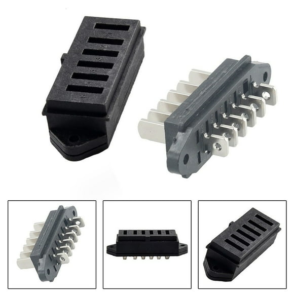 15A Energy Storage Lithium Battery Connector Electric Battery Box 6Pin